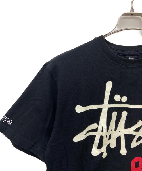 stussy（ステューシー）stussy (ステューシー) stussy　半袖カットソー ブラック サイズ:Mの古着・服飾アイテム