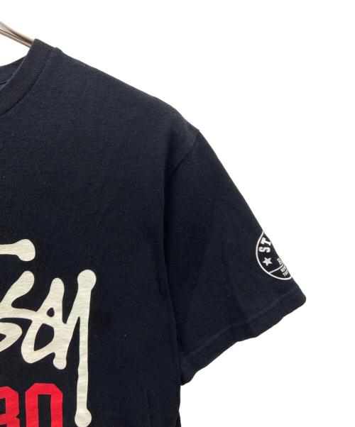 stussy（ステューシー）stussy (ステューシー) stussy　半袖カットソー ブラック サイズ:Mの古着・服飾アイテム