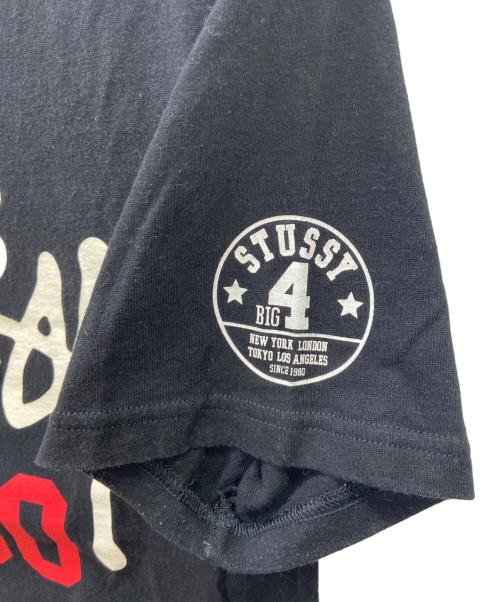 stussy（ステューシー）stussy (ステューシー) stussy　半袖カットソー ブラック サイズ:Mの古着・服飾アイテム