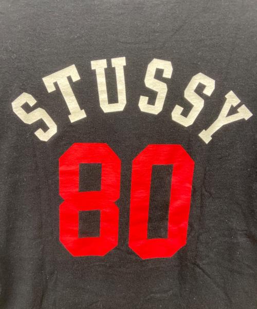 stussy（ステューシー）stussy (ステューシー) stussy　半袖カットソー ブラック サイズ:Mの古着・服飾アイテム