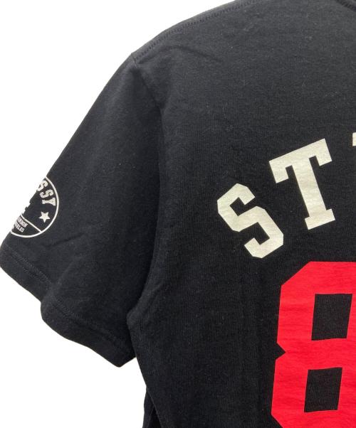 stussy（ステューシー）stussy (ステューシー) stussy　半袖カットソー ブラック サイズ:Mの古着・服飾アイテム