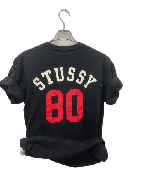 stussy（ステューシー）stussy (ステューシー) stussy　半袖カットソー ブラック サイズ:Mの古着・服飾アイテム