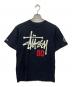 stussy（ステューシー）の古着「stussy　半袖カットソー」｜ブラック