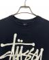 stussy (ステューシー) stussy　半袖カットソー ブラック サイズ:M：5000円