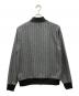 FRED PERRY (フレッドペリー) FRED PERRY　ストライプド ボンバー トラックジャケット グレー×ホワイト サイズ:S：8000円