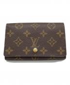 LOUIS VUITTONルイ ヴィトン）の古着「2つ折り財布」｜ブラウン