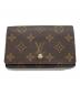 LOUIS VUITTON（ルイ ヴィトン）の古着「2つ折り財布」｜ブラウン