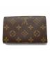 LOUIS VUITTON (ルイ ヴィトン) 2つ折り財布 ブラウン：20000円