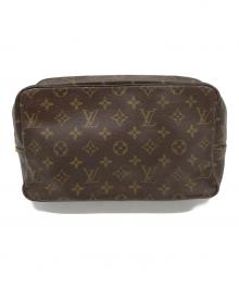 LOUIS VUITTON（ルイ ヴィトン）の古着「コスメポーチ」｜ブラウン