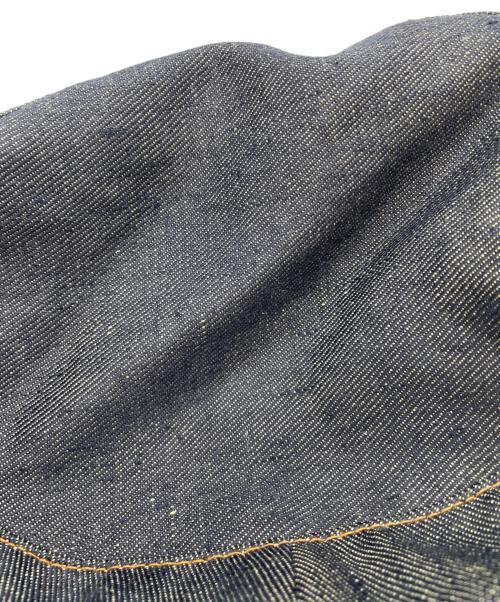 HERMES（エルメス）HERMES (エルメス) デニムバケットハット インディゴ サイズ:58の古着・服飾アイテム