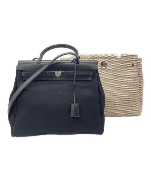 HERMES（エルメス）HERMES (エルメス) 2WAYバッグ ブラックの古着・服飾アイテム
