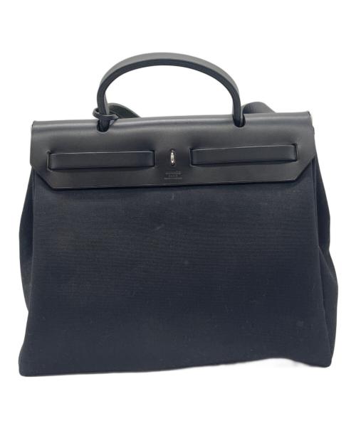 HERMES（エルメス）HERMES (エルメス) 2WAYバッグ ブラックの古着・服飾アイテム