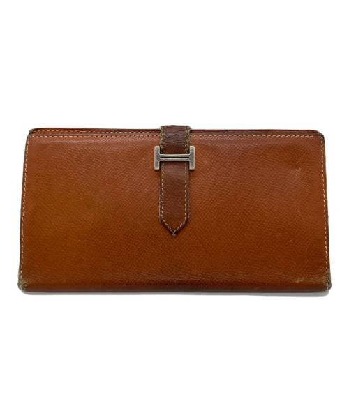 HERMES（エルメス）HERMES (エルメス) 長財布 ブラウンの古着・服飾アイテム