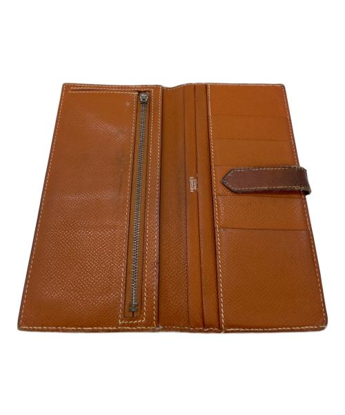 HERMES（エルメス）HERMES (エルメス) 長財布 ブラウンの古着・服飾アイテム