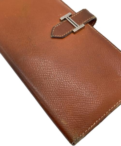 HERMES（エルメス）HERMES (エルメス) 長財布 ブラウンの古着・服飾アイテム