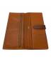中古・古着 HERMES (エルメス) 長財布 ブラウン：15000円