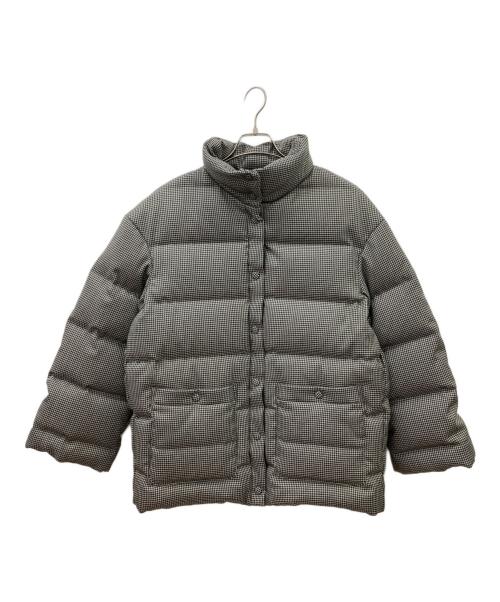 PLST（プラステ）PLST (プラステ) PLST　ダウンジャケット　ダウン90％ ブラック×ホワイト サイズ:Mの古着・服飾アイテム