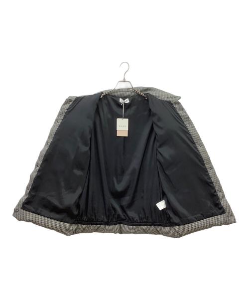 PLST（プラステ）PLST (プラステ) PLST　ダウンジャケット　ダウン90％ ブラック×ホワイト サイズ:Mの古着・服飾アイテム