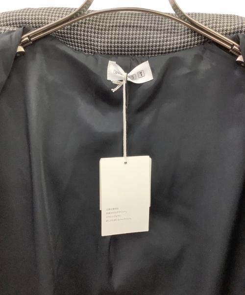 PLST（プラステ）PLST (プラステ) PLST　ダウンジャケット　ダウン90％ ブラック×ホワイト サイズ:Mの古着・服飾アイテム