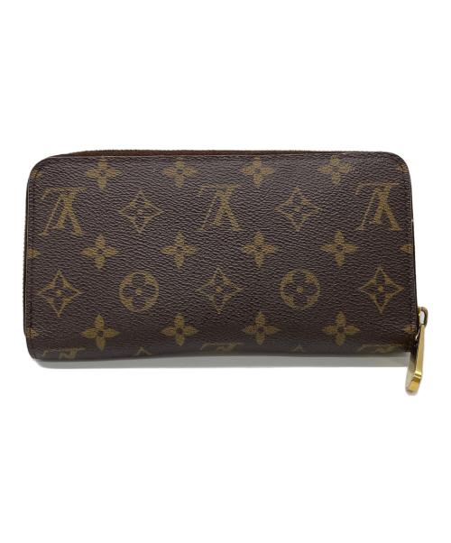 LOUIS VUITTON（ルイ ヴィトン）LOUIS VUITTON (ルイ ヴィトン) ラウンドファスナー長財布 ブラウンの古着・服飾アイテム