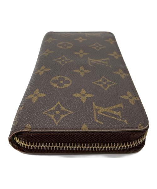 LOUIS VUITTON（ルイ ヴィトン）LOUIS VUITTON (ルイ ヴィトン) ラウンドファスナー長財布 ブラウンの古着・服飾アイテム