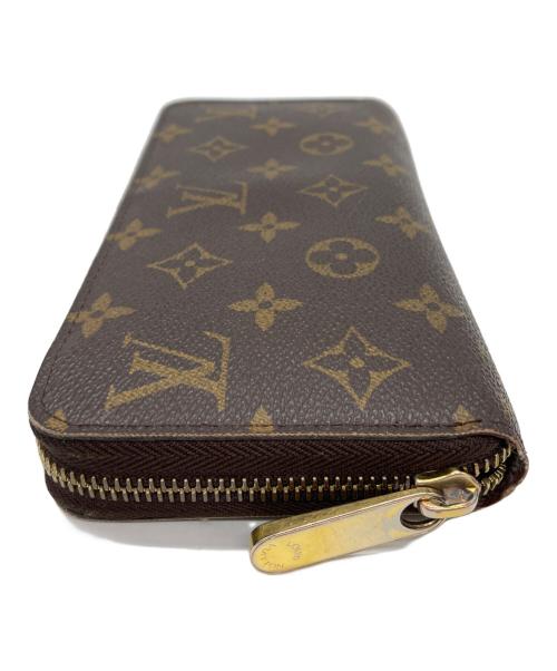 LOUIS VUITTON（ルイ ヴィトン）LOUIS VUITTON (ルイ ヴィトン) ラウンドファスナー長財布 ブラウンの古着・服飾アイテム