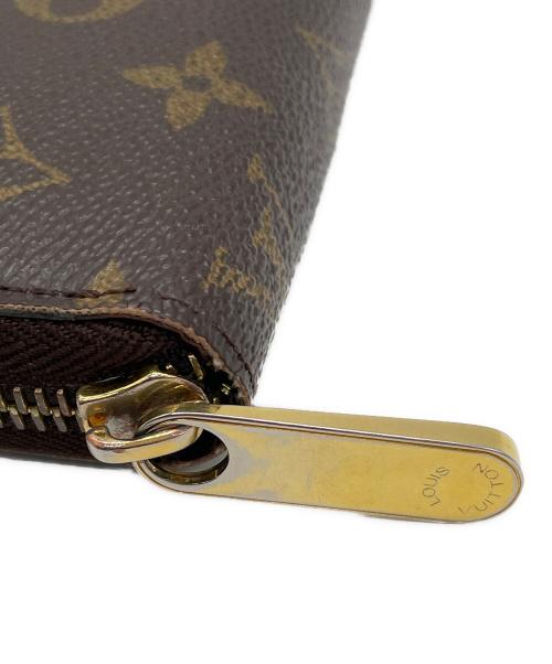 LOUIS VUITTON（ルイ ヴィトン）LOUIS VUITTON (ルイ ヴィトン) ラウンドファスナー長財布 ブラウンの古着・服飾アイテム