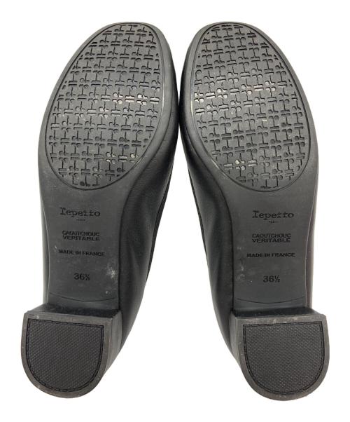 repetto（レペット）Repetto (レペット) リボンパンプス ブラック サイズ:36　1/2の古着・服飾アイテム