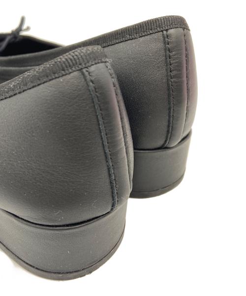 repetto（レペット）Repetto (レペット) リボンパンプス ブラック サイズ:36　1/2の古着・服飾アイテム