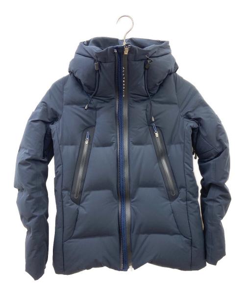 DESCENTE ALLTERRAIN（デザイント オルテライン）DESCENTE ALLTERRAIN (デザイント オルテライン) ダウンジャケット ネイビー サイズ:FREEの古着・服飾アイテム