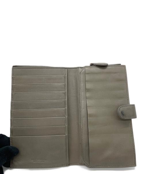 BOTTEGA VENETA（ボッテガベネタ）BOTTEGA VENETA (ボッテガベネタ) 2つ折り財布 グレーの古着・服飾アイテム