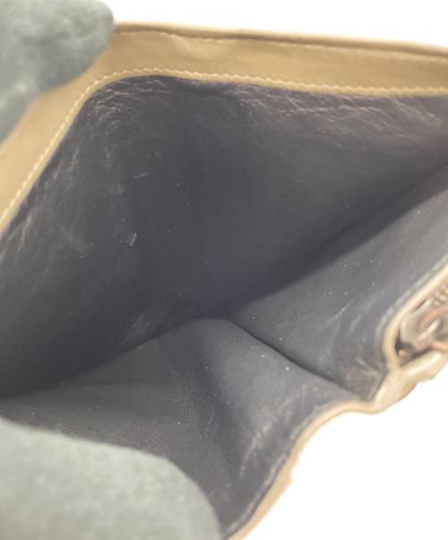 BOTTEGA VENETA（ボッテガベネタ）BOTTEGA VENETA (ボッテガベネタ) 2つ折り財布 グレーの古着・服飾アイテム