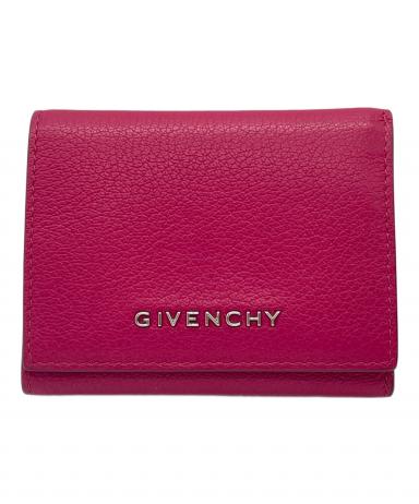 中古・古着通販】GIVENCHY (ジバンシィ) 3つ折り財布 ピンク｜ブランド 
