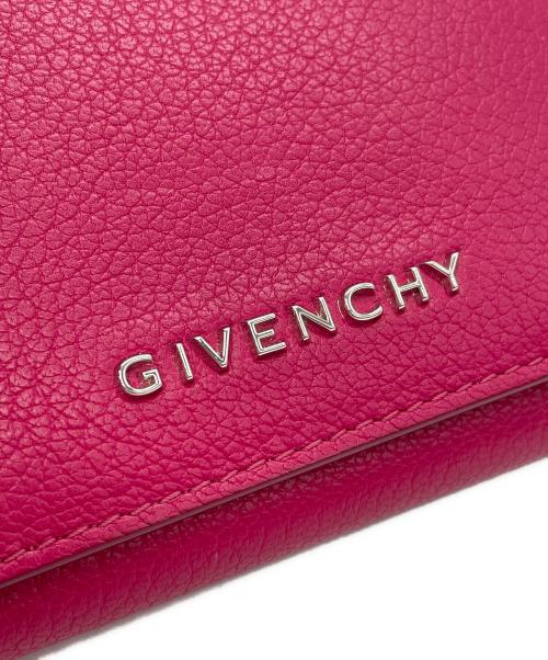 GIVENCHY（ジバンシィ）GIVENCHY (ジバンシィ) 3つ折り財布 ピンクの古着・服飾アイテム