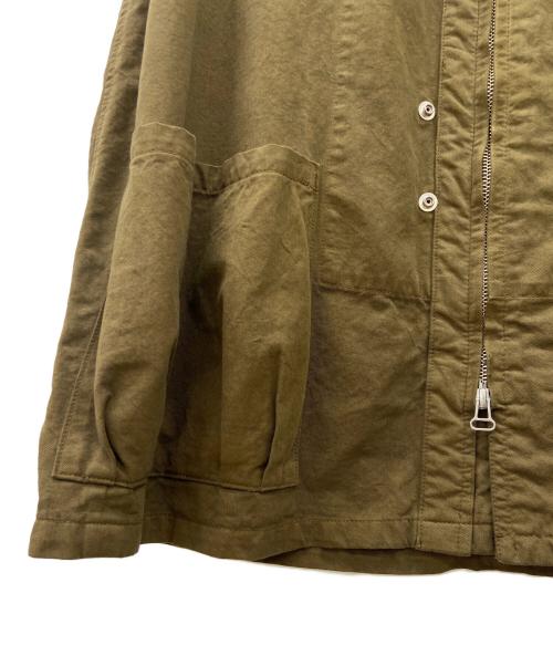 YOKE（ヨーク）YOKE (ヨーク) Military Long Vest オリーブ サイズ:3の古着・服飾アイテム