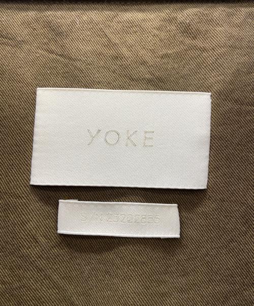 YOKE（ヨーク）YOKE (ヨーク) Military Long Vest オリーブ サイズ:3の古着・服飾アイテム