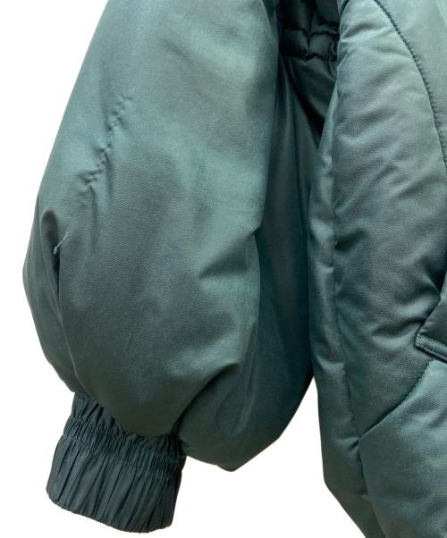 Ameri（アメリ）AMERI (アメリ) 2WAY WAVE STITCH PADDED JACKET グリーン サイズ:Sの古着・服飾アイテム