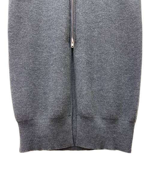 THE SHINZONE（ザ シンゾーン）THE SHINZONE (ザ シンゾーン) THE SHINZONE　ロングニットジレ グレー サイズ:FOの古着・服飾アイテム