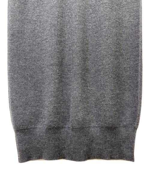 THE SHINZONE（ザ シンゾーン）THE SHINZONE (ザ シンゾーン) THE SHINZONE　ロングニットジレ グレー サイズ:FOの古着・服飾アイテム
