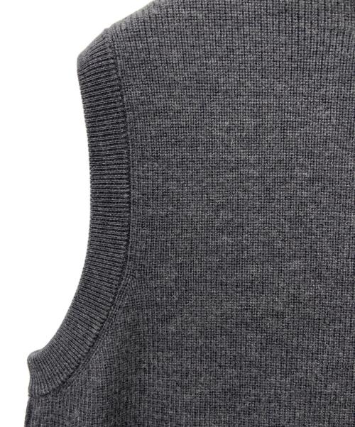 THE SHINZONE（ザ シンゾーン）THE SHINZONE (ザ シンゾーン) THE SHINZONE　ロングニットジレ グレー サイズ:FOの古着・服飾アイテム