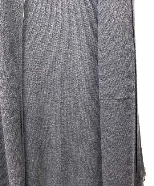 THE SHINZONE（ザ シンゾーン）THE SHINZONE (ザ シンゾーン) THE SHINZONE　ロングニットジレ グレー サイズ:FOの古着・服飾アイテム