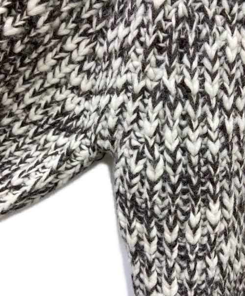 3.1 phillip lim（スリーワンフィリップリム）3.1 phillip lim (スリーワンフィリップリム) 厚手ニット ホワイト×ブラウン サイズ:Sの古着・服飾アイテム