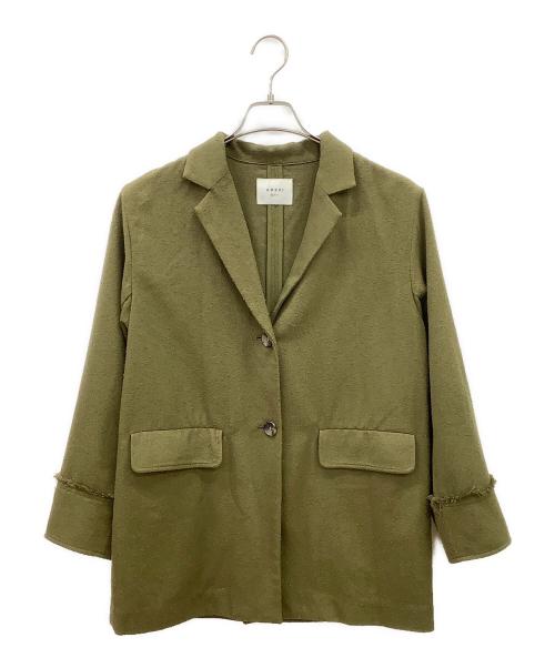 Ameri（アメリ）Ameri (アメリ) AMERI　TAILORED RELAX SET UP オリーブ サイズ:Sの古着・服飾アイテム