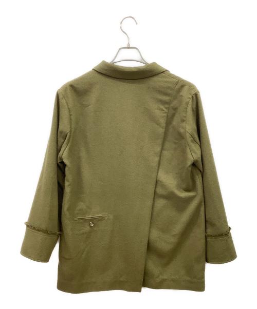 Ameri（アメリ）Ameri (アメリ) AMERI　TAILORED RELAX SET UP オリーブ サイズ:Sの古着・服飾アイテム