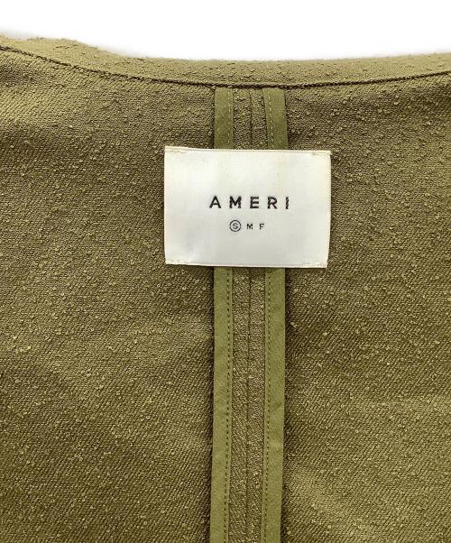Ameri（アメリ）Ameri (アメリ) AMERI　TAILORED RELAX SET UP オリーブ サイズ:Sの古着・服飾アイテム