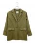Ameri（アメリ）の古着「AMERI　TAILORED RELAX SET UP」｜オリーブ