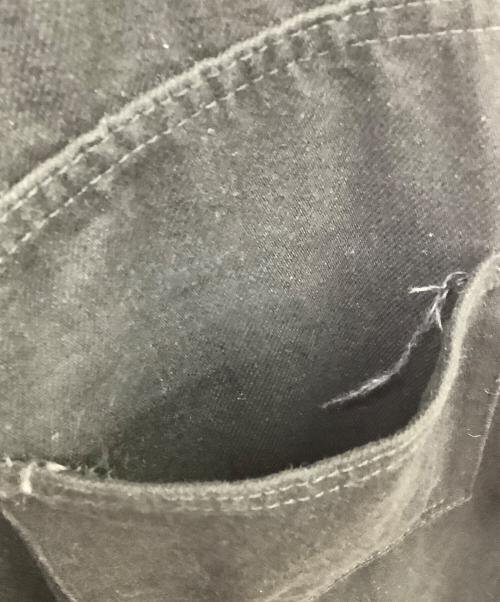 JOHN LAWRENCE SULLIVAN（ジョン ローレンス サリバン）JOHN LAWRENCE SULLIVAN (ジョン ローレンス サリバン) JOHN LAWRENCE SULLIVAN　WOMENS RIGID DENIM WIDE PANTS  SKU: JLSW-01-S ブラック サイズ:Sの古着・服飾アイテム