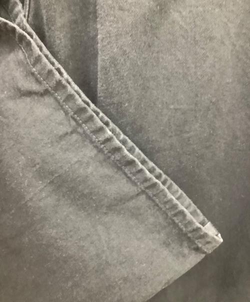 JOHN LAWRENCE SULLIVAN（ジョン ローレンス サリバン）JOHN LAWRENCE SULLIVAN (ジョン ローレンス サリバン) JOHN LAWRENCE SULLIVAN　WOMENS RIGID DENIM WIDE PANTS  SKU: JLSW-01-S ブラック サイズ:Sの古着・服飾アイテム