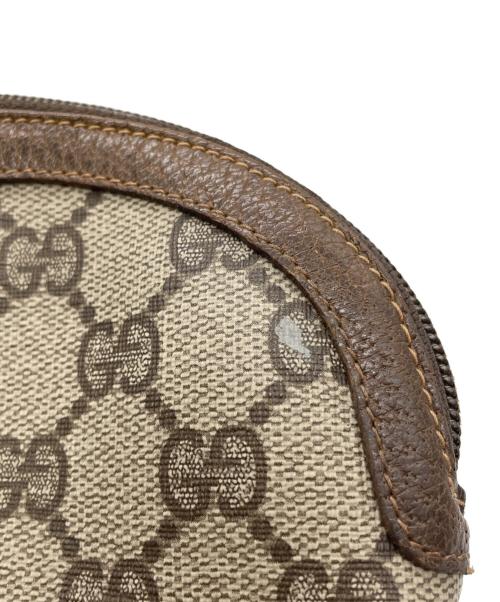 GUCCI（グッチ）GUCCI (グッチ) OLD GUCCI　ショルダーバッグ ブラウン×ベージュの古着・服飾アイテム