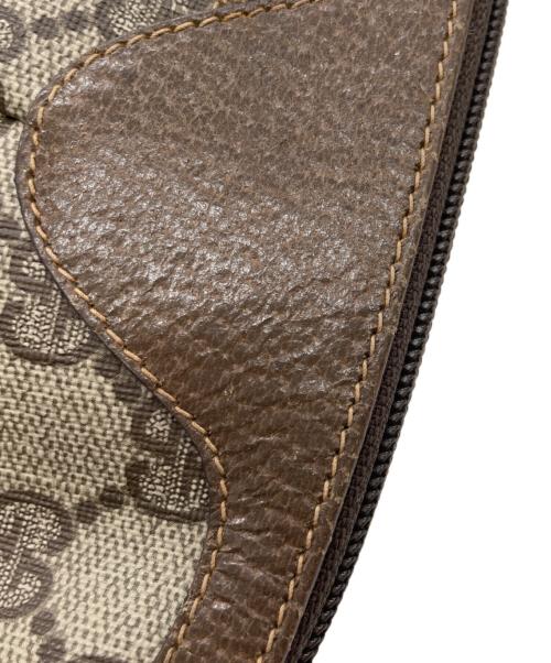 GUCCI（グッチ）GUCCI (グッチ) OLD GUCCI　ショルダーバッグ ブラウン×ベージュの古着・服飾アイテム